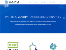 Tablet Screenshot of cavuwealth.com